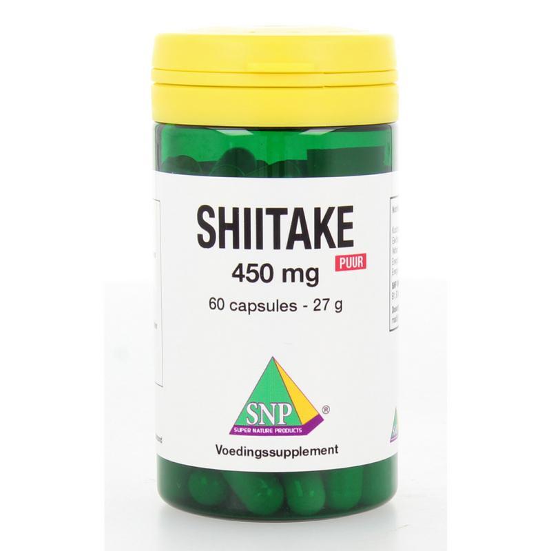 Shiitake 450mg puurFytotherapie8718591420986