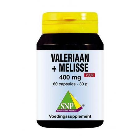 Valeriaan melisse 400 mg puurFytotherapie8718591421082