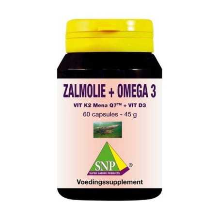 Zalmolie & vit. K2 mena Q7 & vit. D3 & vit. EOverig vitaminen/mineralen8718591421198