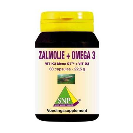 Zalmolie & vit. K2 mena Q7 & vit. D3 & vit. EOverig vitaminen/mineralen8718591421181