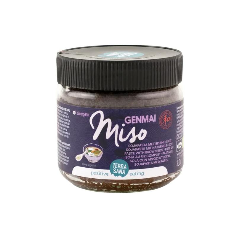 Genmai miso ongepasteuriseerd glas bioVoeding8713576271461