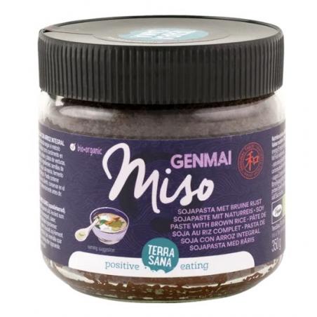 Genmai miso ongepasteuriseerd glas bioVoeding8713576271461