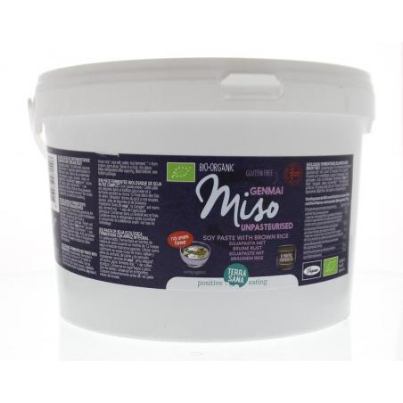 Genmai miso ongepasteuriseerd emmer bioVoeding8713576271546