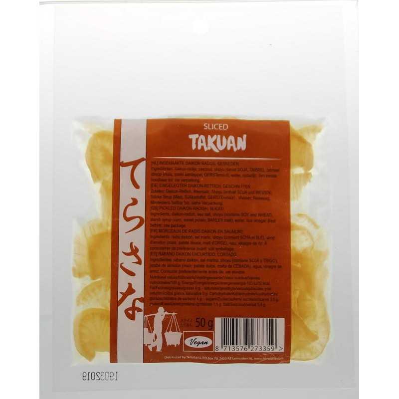 Slices Takuan daikonradijs pickledVoeding8713576273359