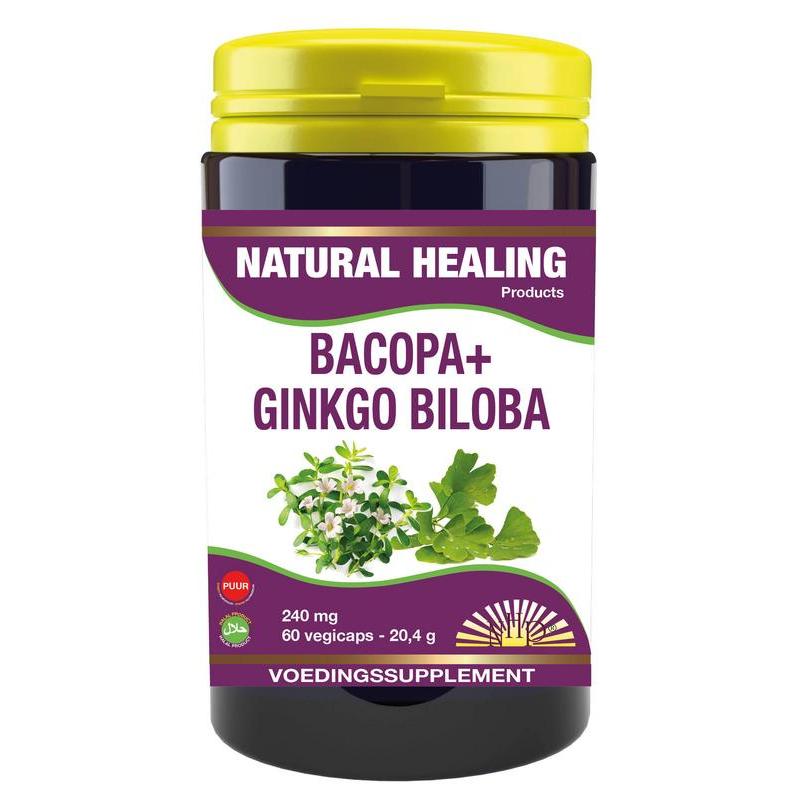 Bacopa met ginkgo biloba puurOverig vitaminen/mineralen8718591424618