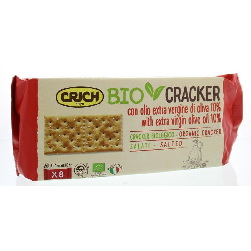 Crackers olijfolie met zout rood bioVoeding8008620050506