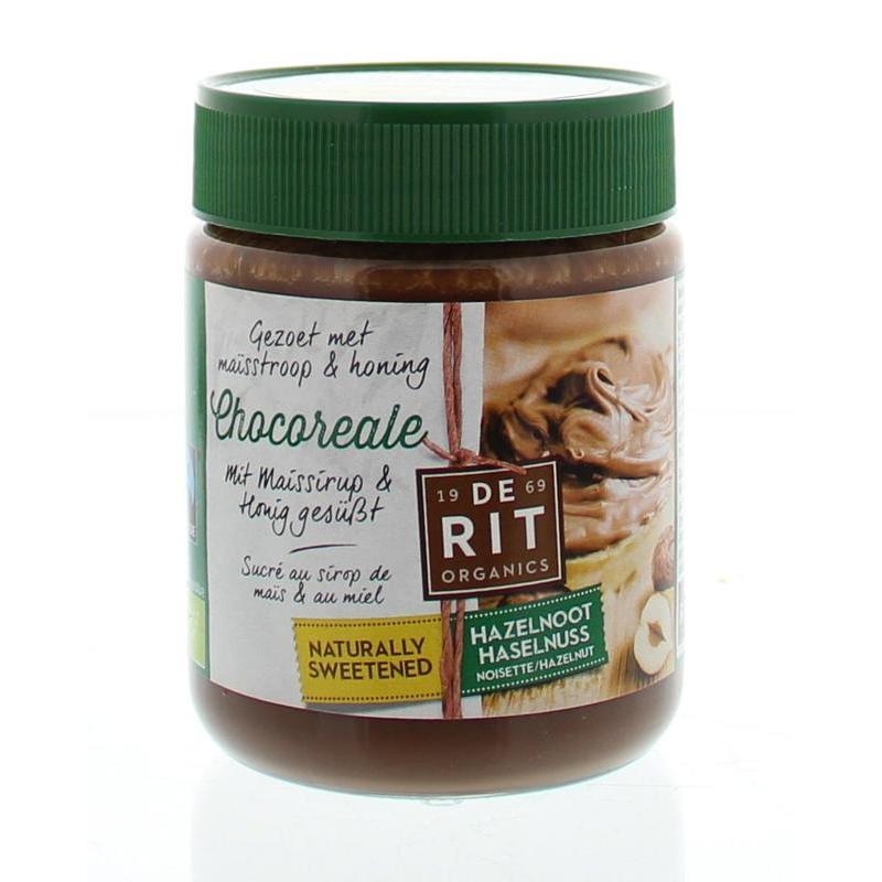 Chocoreale hazelnootpasta natural sweetener bioBeleg8711812834562