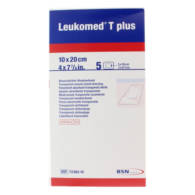 Transparant wondverband T plus 10.0 x 20cmPleisters4042809254914