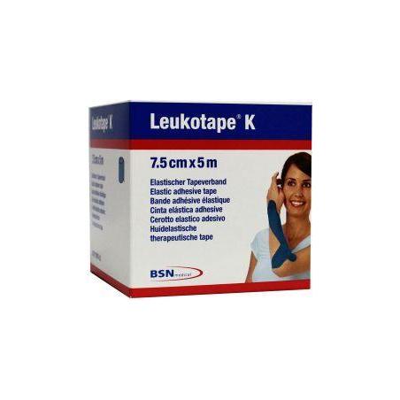 K elastische tape 5m x 7.5cm blauwPleisters4042809203455