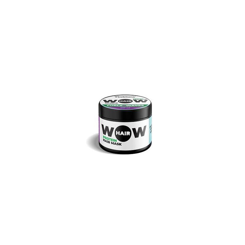 Wow curls & waves hair mask keratin & flaxseed gelOverig haar3858893050292