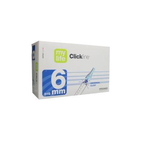 Mylife clickfine pen 0.25 x 6Waren7613117003333