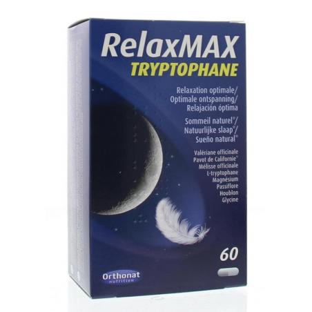 Relaxmax tryptophaneOverig gezondheidsproducten5425005547018