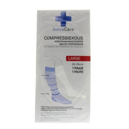 Compressiekous wit L 26 - 29 cmHulpmiddelen8718469200238