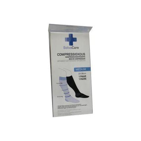 Compressiekous zwart M 23 - 26 cmHulpmiddelen8718469200320