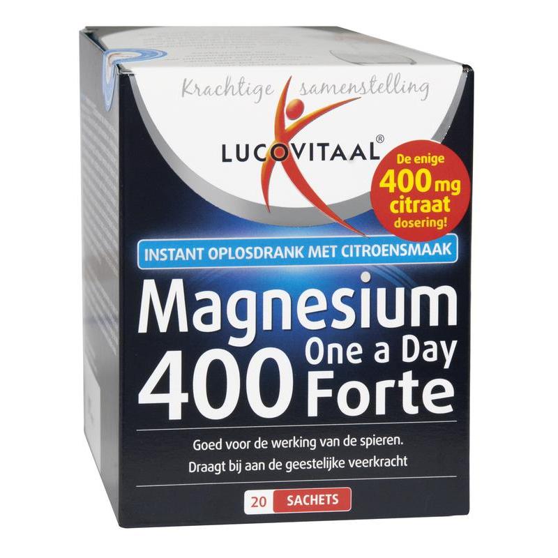 Magnesium 400 forteMineralen enkel8713713039022