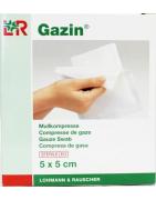 Gaaskompres 5 x 5cm steriel 5 x 2Verbandmiddelen4021447136004