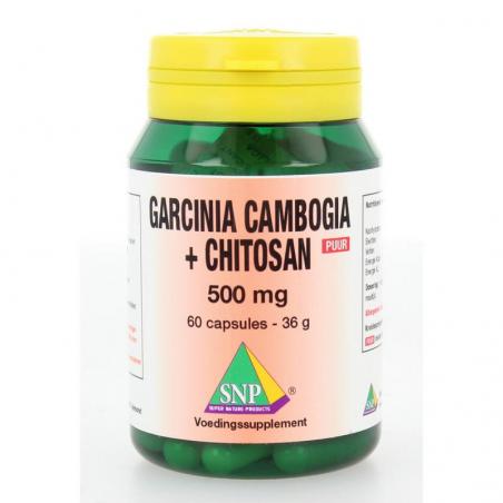 Garcinia cambogia chitosan 500mg puurSlank/dieet voedingssupplement8718591421457