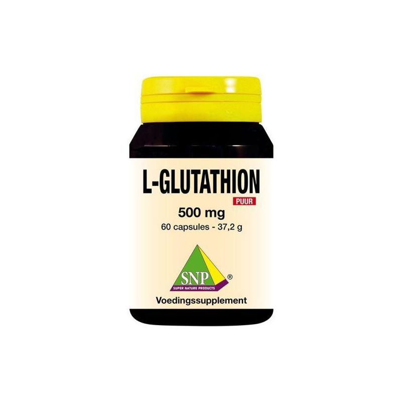 L-Glutathion 500mg puurAminozuren8718591421433