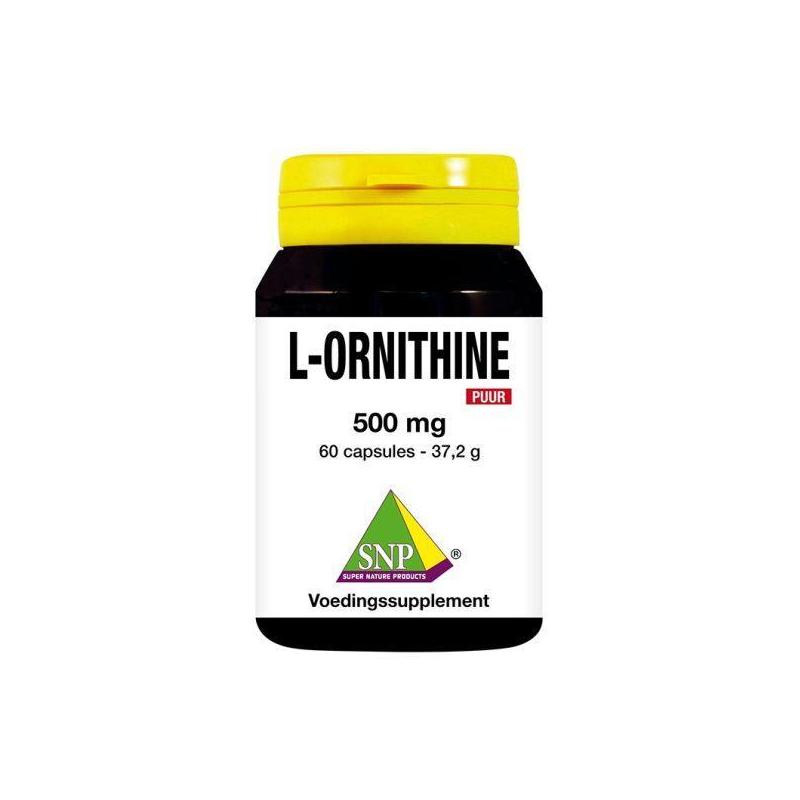 L-Ornithine 500mg puurAminozuren8718591421426