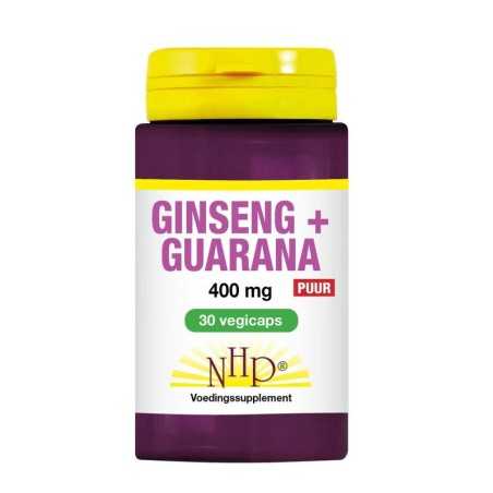 Ginseng guarana 400mg puurFytotherapie8718591421211