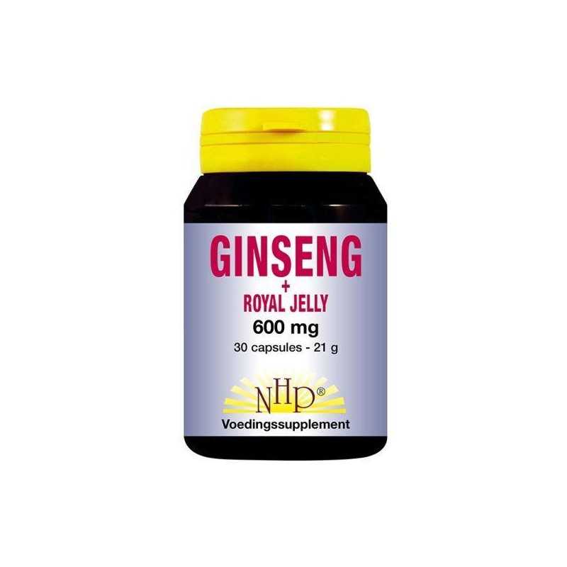 Ginseng royal jelly 600mgFytotherapie8718591421228