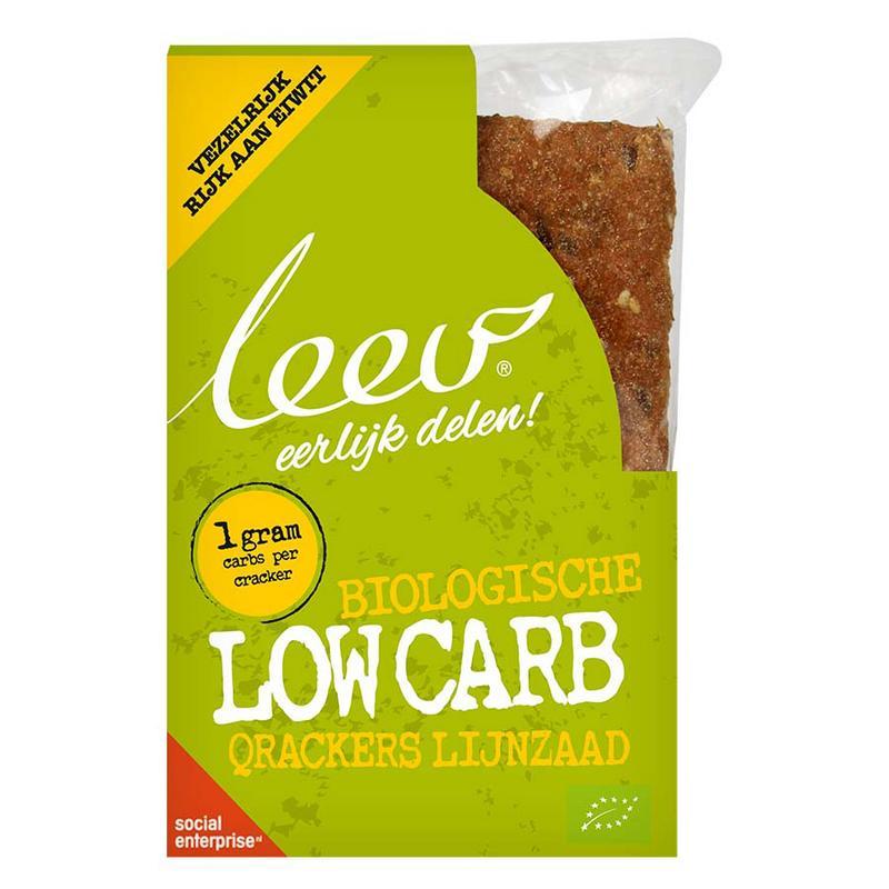 Qrackers lowcarb 3 x 2 stuks bioVoeding8718215836599