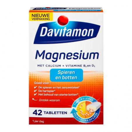 Magnesium spieren en bottenOverig vitaminen/mineralen8710537707557