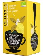 Lemon & ginger tea bioKoffie/thee5021991938917