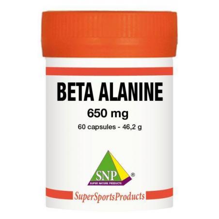 Beta alanine 650 mg puurOverig sport8718591421860