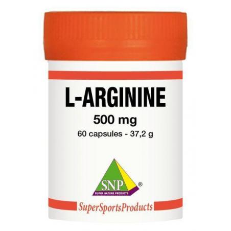 L-Arginine 500mg puurAminozuren8718591421891