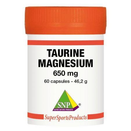 Taurine 325 mg Magnesium 325 mg - PuurOverig vitaminen/mineralen8718591421723