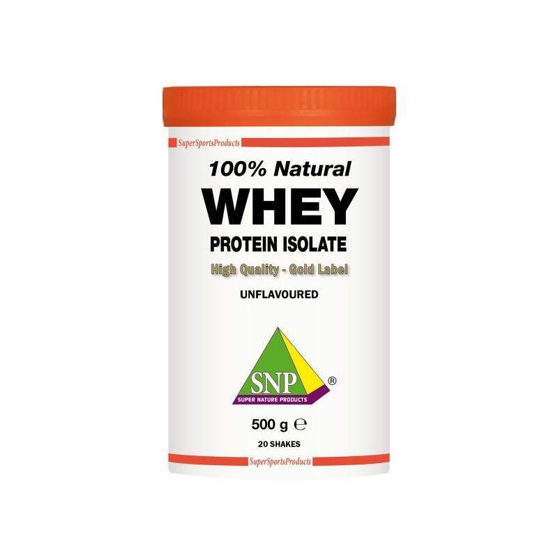 Whey proteine isolate 100% naturalOverig sport8718591421709