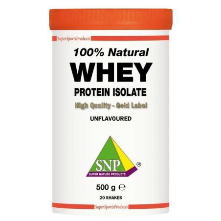 Whey proteine isolate 100% naturalOverig sport8718591421709