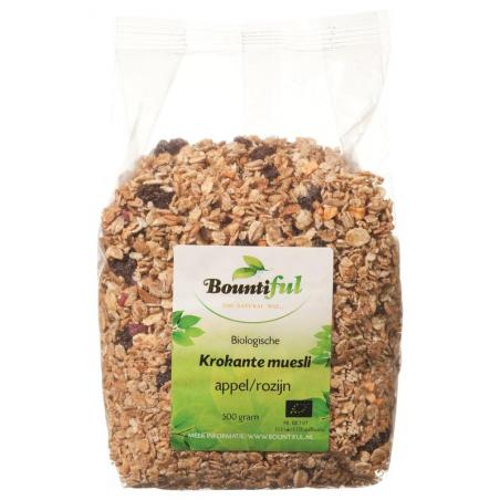 Granola appel rozijn muesli bioVoeding8718503324159