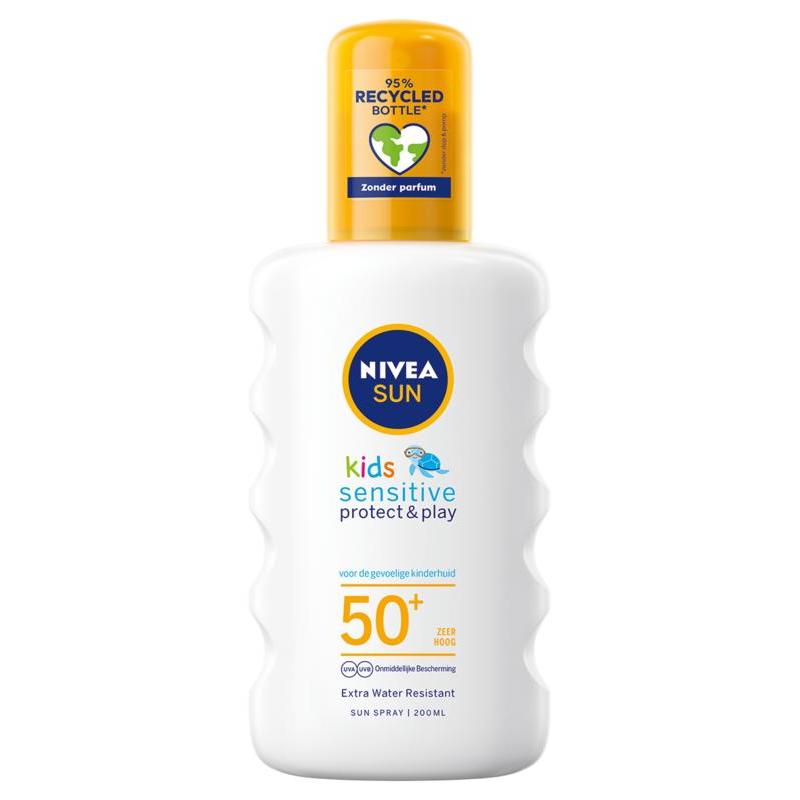 Sun protect & sensitive child spray SPF50In de zon4005900119773