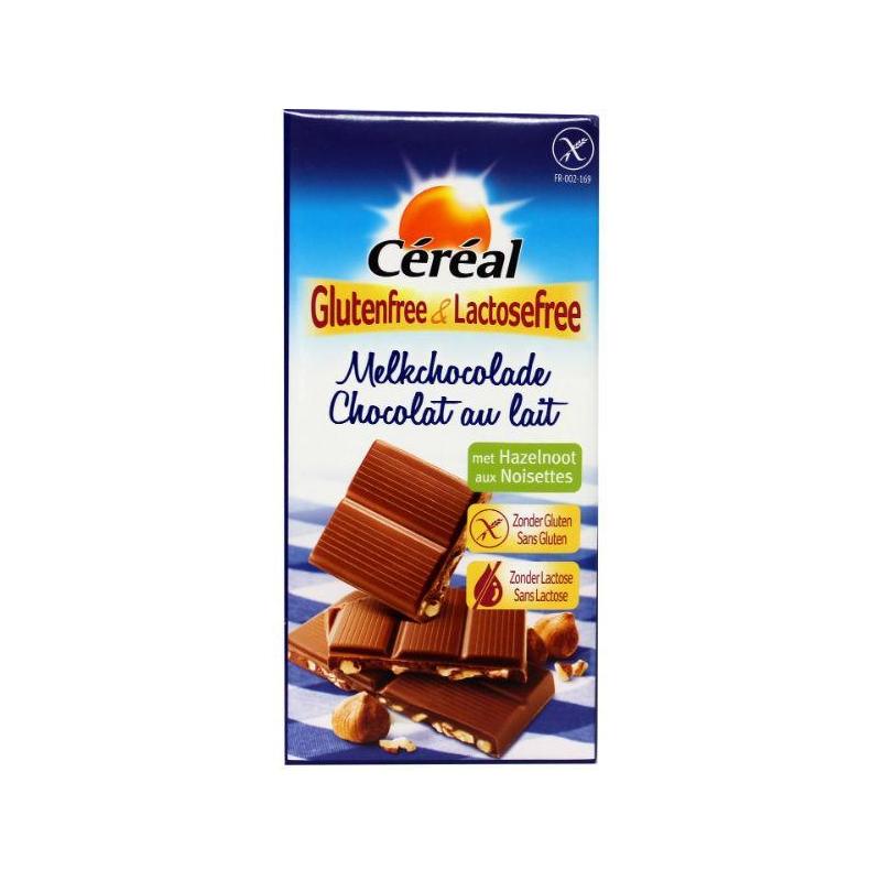 Melkchocolade hazelnoot glutenvrijSnoepgoed suikervrij5410063027572