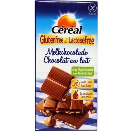 Melkchocolade hazelnoot glutenvrijSnoepgoed suikervrij5410063027572