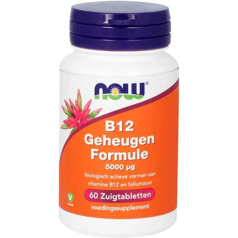 Vitamine B12 geheugenformule 5000mcgVitamine enkel733739146014