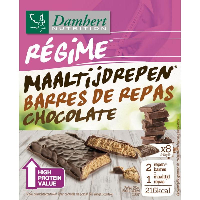 Slim maaltijdrepen chocoladeOverig sport5412158022028