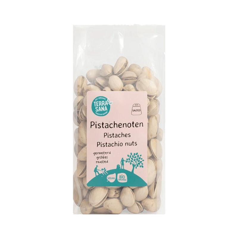 Pistachenoten geroosterd met zout bioZoutjes/chips8713576007428