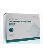 Non-woven compres 10 x 10cm extraVerbandmiddelen8715343018224