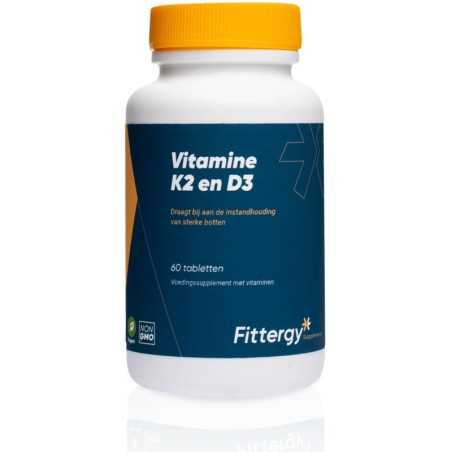 K2 45mcg en D3 25mcg veganVitamine multi8718924291719