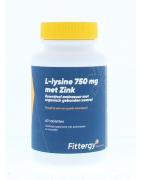 L-Lysine 750mg met zinkAminozuren8718924294123