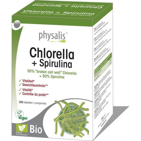 Chlorella & spirulina bioOverig gezondheidsproducten5412360005598