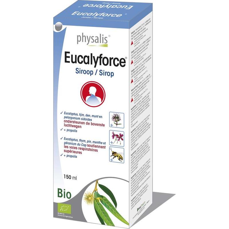 Eucalyforce siroop bioOverig gezondheidsproducten5412360001941