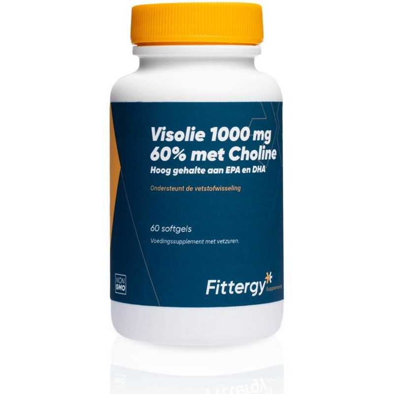 Visolie 1000mg 60% met cholineVetzuren8718924291320