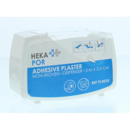 Non woven hechtpleister dispenser 5 x 2.5Pleisters8715886007846