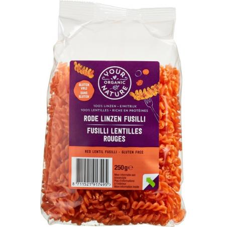 Rode linzen pasta glutenvrij bioOverig reform/levensmiddelen8711521917495