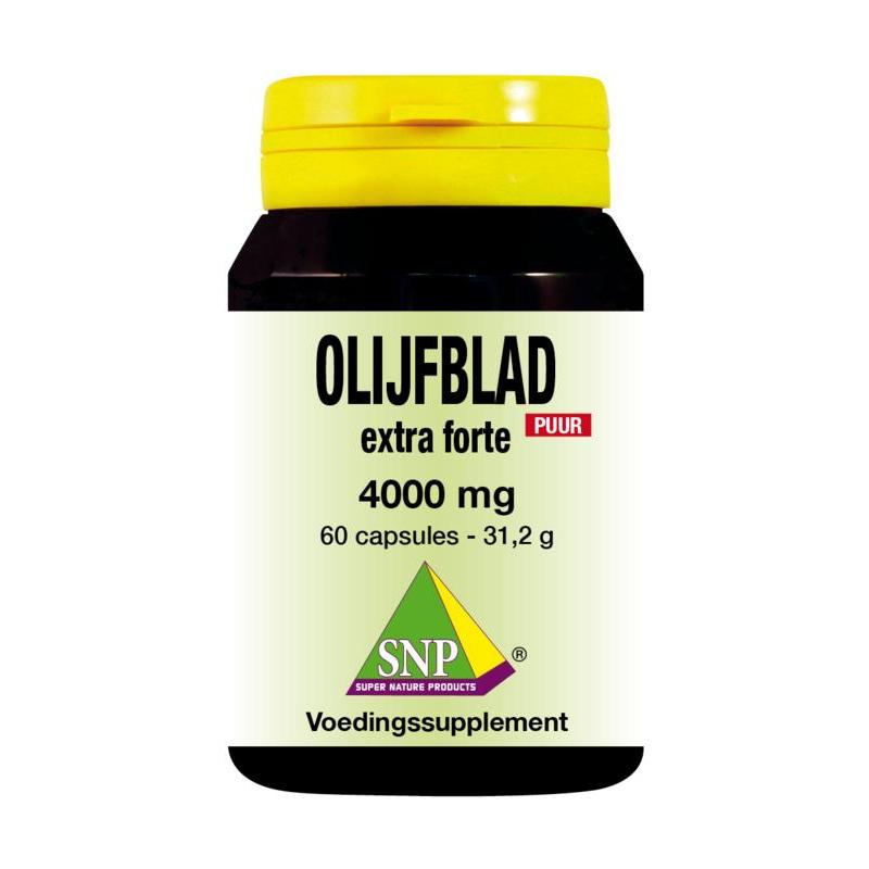 Olijfblad extract extra forte puurOverig gezondheidsproducten8718591422553