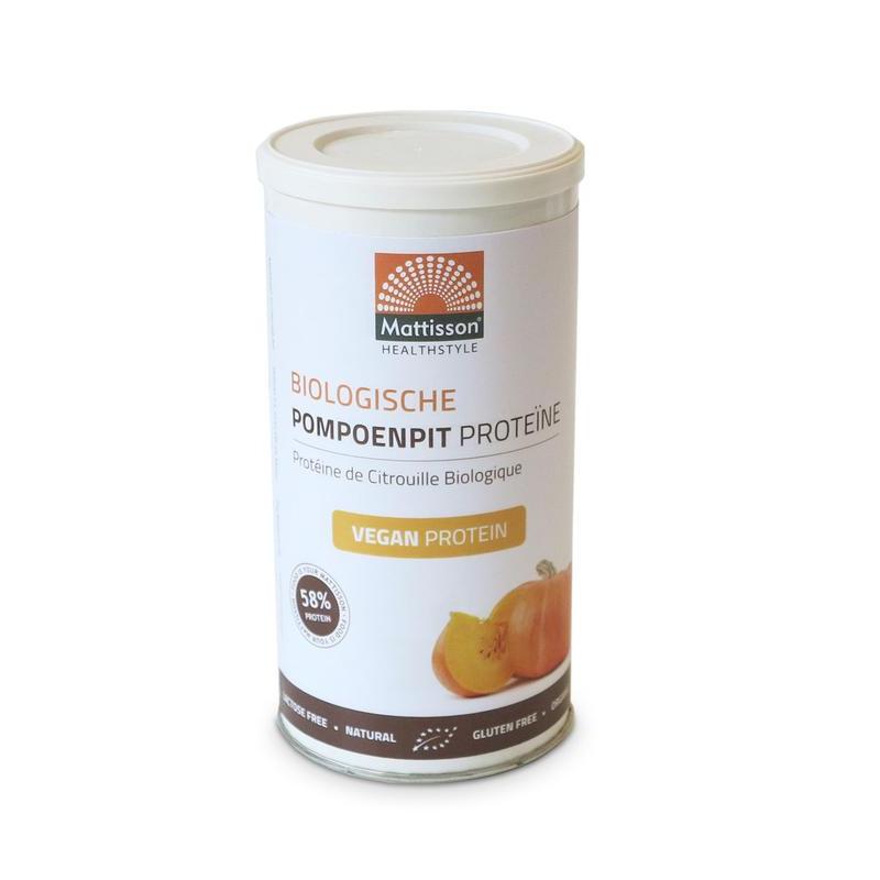 Vegan pompoenpit proteine 58% bioOverig gezondheidsproducten8717677965106